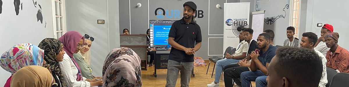 Tariq Suliman facilitating communication workshop